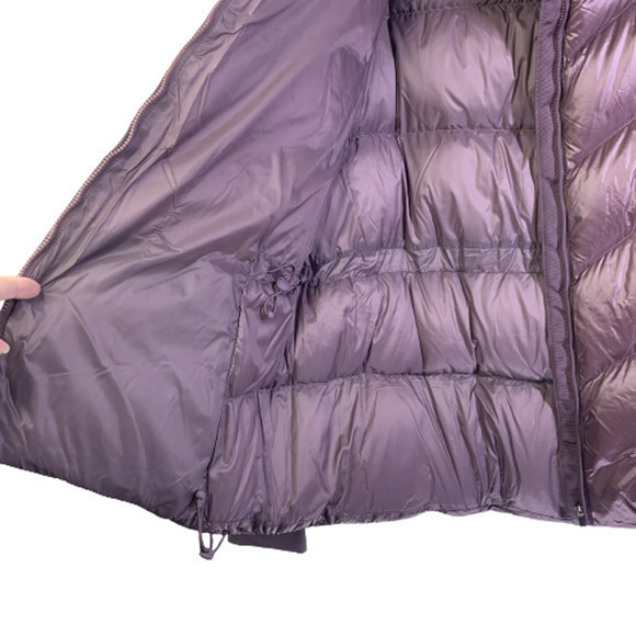 ATHLETA Lilac Purple Goose Down Puffer Coat - Picture 9 of 13